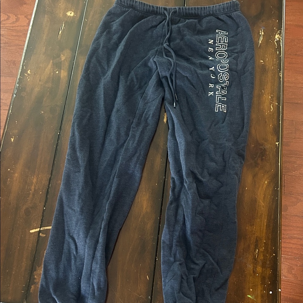 Aeropostale Navy Blue Track Pants